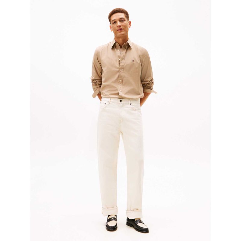 Tommy Hilfiger Flex Poplin Solid Regular Fit Shirt image number 3